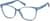 Angle view of Square Glasses 2034416 in Blue thumbnail