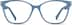 Square Glasses 2034416 in Blue