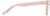 Side view of Square Glasses 2034419 in Pink thumbnail