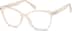 Square Glasses 2034433 in Cream