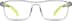 Rectangle Glasses 2035012 in Grey