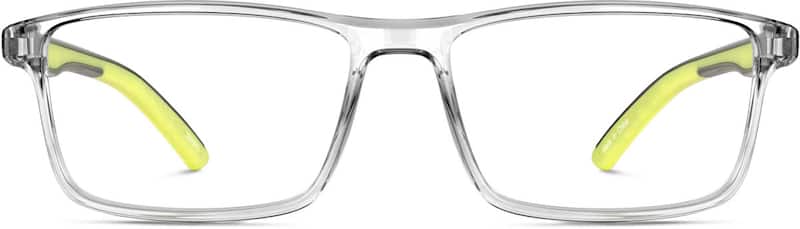 Grey Rectangle Glasses