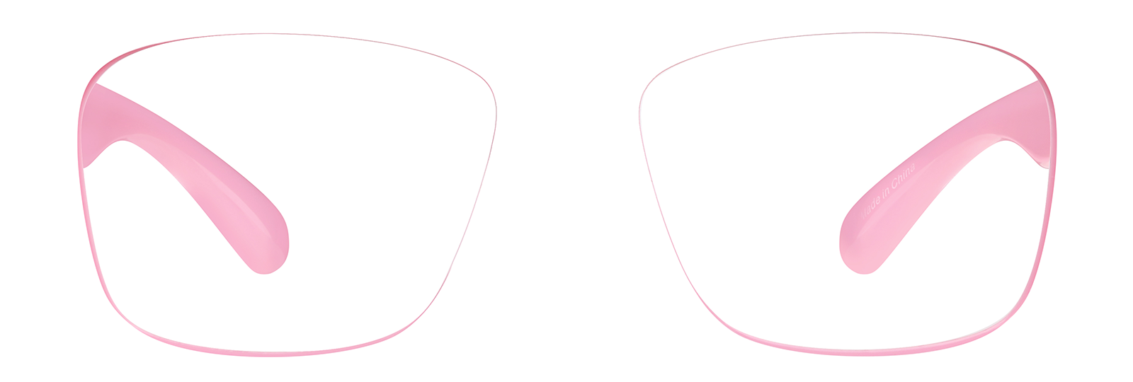 SISIKUI シシクイ　Square eye / CLEAR PINK Square eye / CLEAR PINK – SHISHIKUI