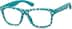 Kids' Square Glasses 2035124 in Teal