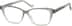 Square Glasses 2035212 in Gray Glitter