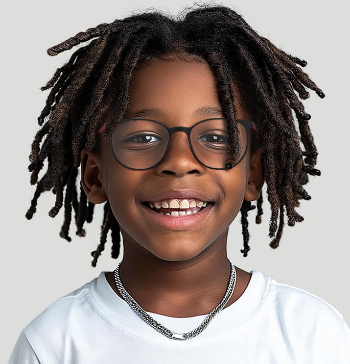 Image of Kids' Round Adjustable Glasses