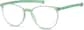 Angle view of Kids' Round Adjustable Glasses 2035424 in Green thumbnail