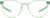 Front view of Kids' Round Adjustable Glasses 2035424 in Green thumbnail