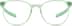 Kids' Round Adjustable Glasses 2035424 in Green