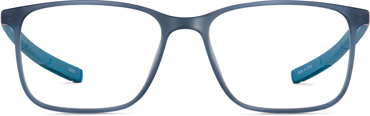 Gray Kids' Square Adjustable Glasses