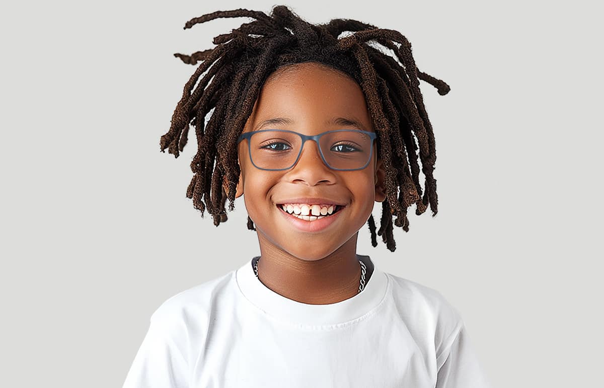 Image of Kids' Rectangle Adjustable Glasses