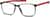 Angle view of Kids' Rectangle Adjustable Glasses 2035621 in Black thumbnail
