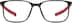 Kids' Rectangle Adjustable Glasses 2035621 in Black
