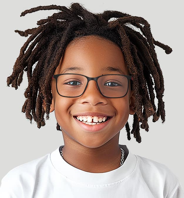 Image of Kids' Rectangle Adjustable Glasses