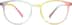 Square Glasses 2035739 in Rainbow
