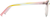 Side view of Square Glasses 2035739 in Rainbow thumbnail