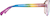 Side view of Aviator Glasses 2035929 in Rainbow thumbnail