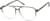 Angle view of Aviator Glasses 2036112 in Gray thumbnail
