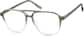 Angle view of Aviator Glasses 2036112 in Gray thumbnail