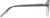 Side view of Aviator Glasses 2036112 in Gray thumbnail