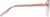 Side view of Aviator Glasses 2036119 in Pink thumbnail