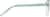 Side view of Aviator Glasses 2036124 in Green thumbnail