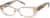 Angle view of Rectangle Glasses 2036315 in Beige thumbnail