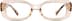 Rectangle Glasses 2036315 in Beige