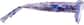 Side view of Rectangle Glasses 2036317 in Purple thumbnail