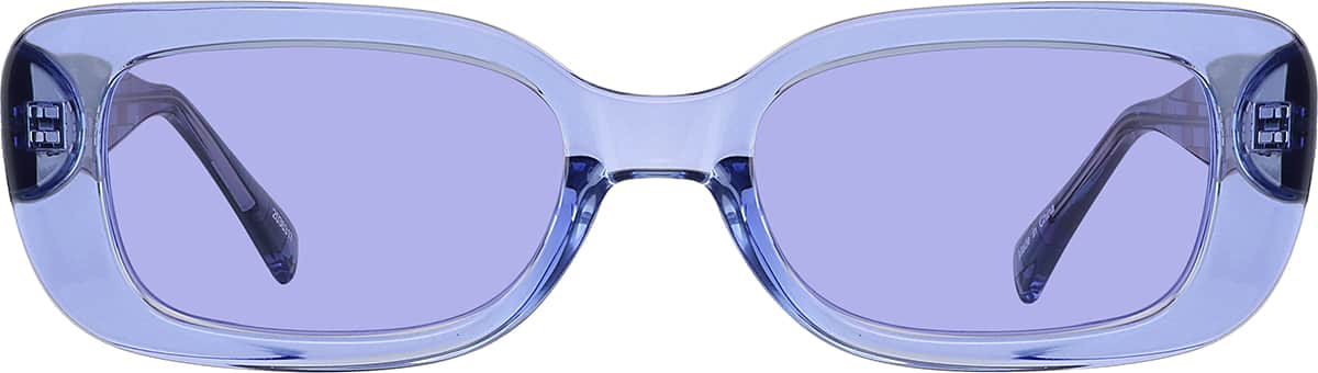 Rectangle Glasses 2036317 in Purple 