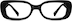 Rectangle Glasses 2036321 in Black