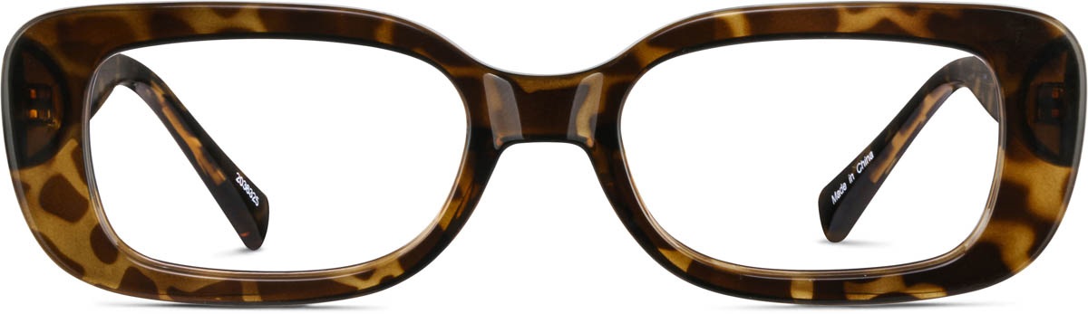 Tortoiseshell  Rectangle Glasses