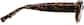 Side view of Rectangle Glasses 2036325 in Tortoiseshell thumbnail