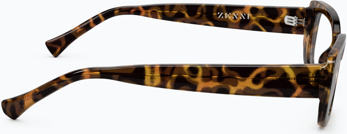 Side view of Rectangle Glasses 2036325 in Tortoiseshell thumbnail