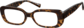 Angle view of Rectangle Glasses 2036325 in Tortoiseshell thumbnail