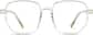 Front view of Geometric Glasses 2036424 in Green thumbnail