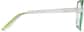 Side view of Geometric Glasses 2036424 in Green thumbnail