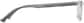 Side view of Rectangle Glasses 2036623 in Clear thumbnail