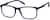 Angle view of Rectangle Glasses 2036716 in Navy thumbnail