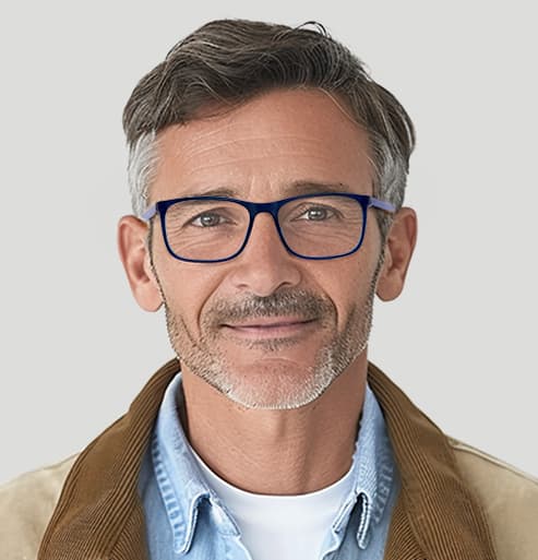 Image of Rectangle Glasses