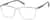 Angle view of Rectangle Glasses 2036723 in Clear thumbnail