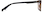 Side view of Rectangle Glasses 2036725 in Tortoiseshell thumbnail