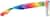 Side view of Kids' Square Glasses 2036829 in Rainbow thumbnail