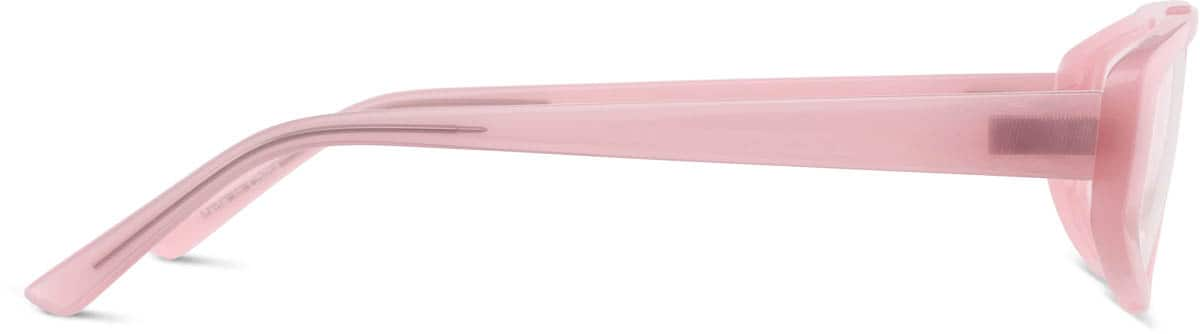 Side view of Aviator Glasses 2037119 in Pink