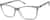 Angle view of Rectangle Glasses 2037412 in Gray thumbnail