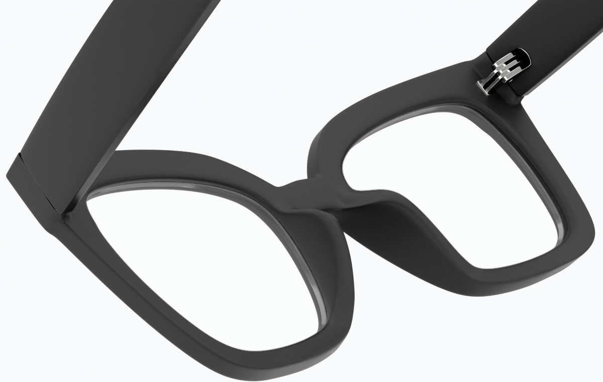 See-through view of Cat-Eye Glasses 2037521 in Black thumbnail