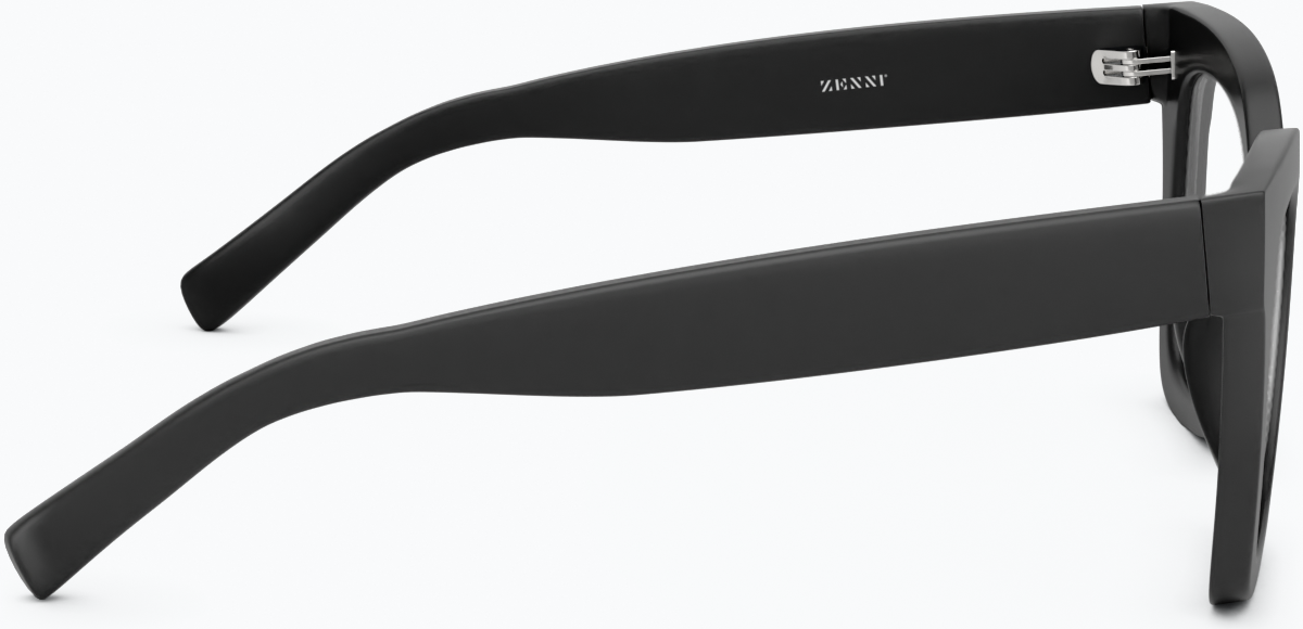 Side view of Cat-Eye Glasses 2037521 in Black thumbnail