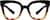 Front view of Cat-Eye Glasses 2037539 in Pattern thumbnail