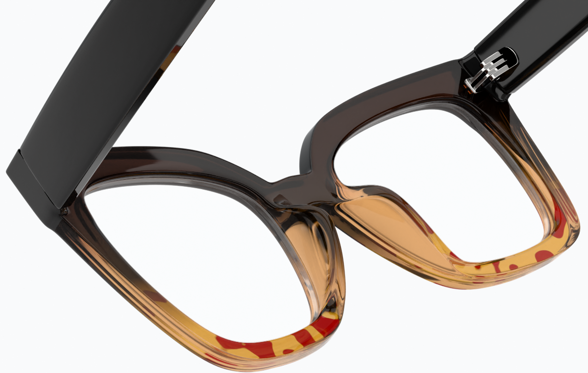 See-through view of Cat-Eye Glasses 2037539 in Pattern thumbnail