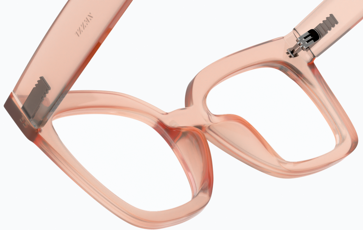 See-through view of Cat-Eye Glasses 2037542 in Orange thumbnail